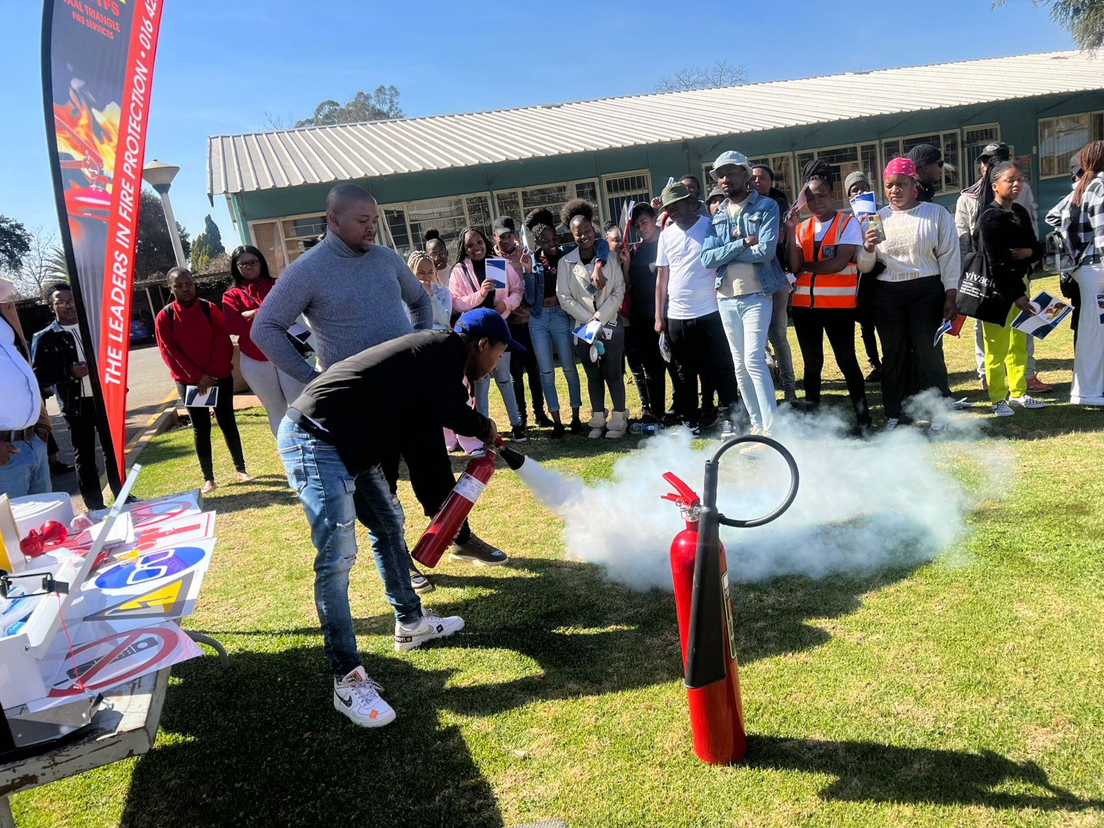 OHS DEPARTMENT COLLABORATES WITH VAAL TRIANGLE FIRE SERVICES TO CONDUCT