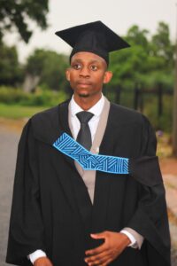 Tears of triumph: Nthato Phake defies the odds