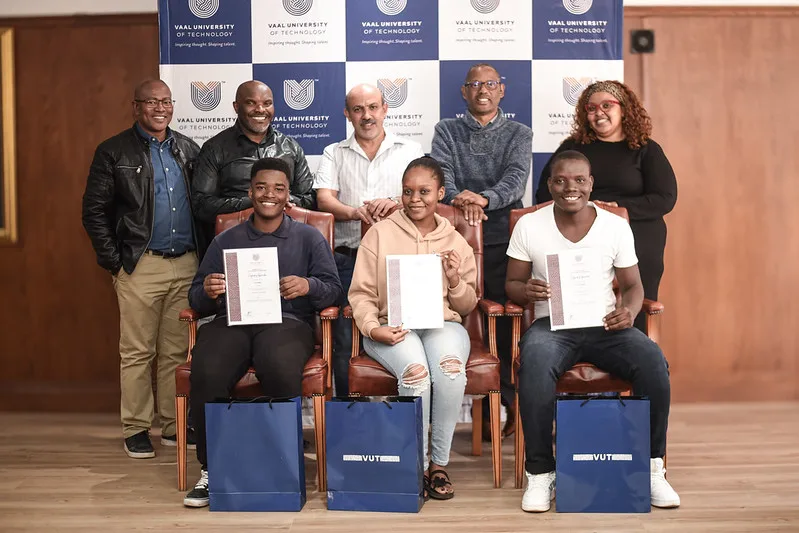 Laptops for success: VUT rewards resilience through bursary initiative