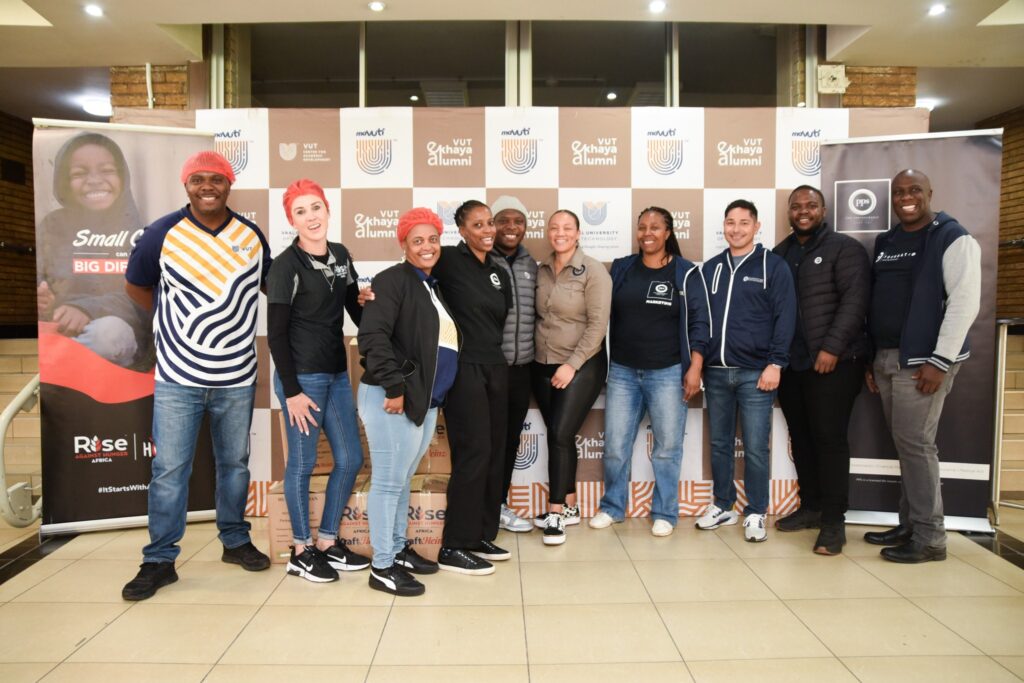 VUT’s Alumni Relations Department champions social impact with a meal packaging event