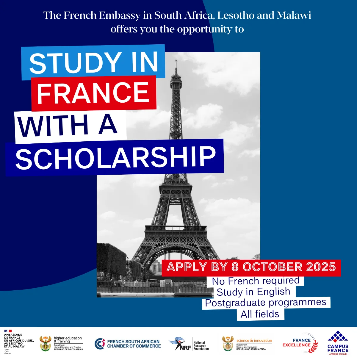 2025 Scholarship Poster LinkedIn