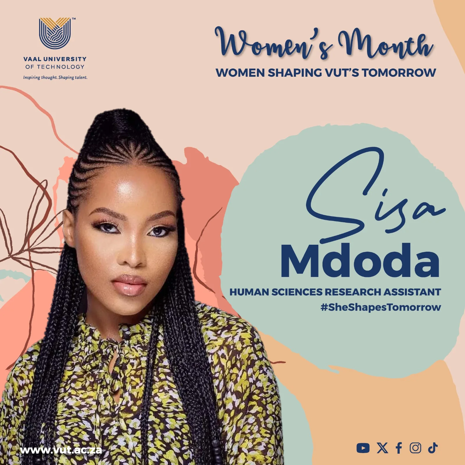 Amplifying voices through sustainability and scholarship celebrating Sisa Mdoda this Women’s Month