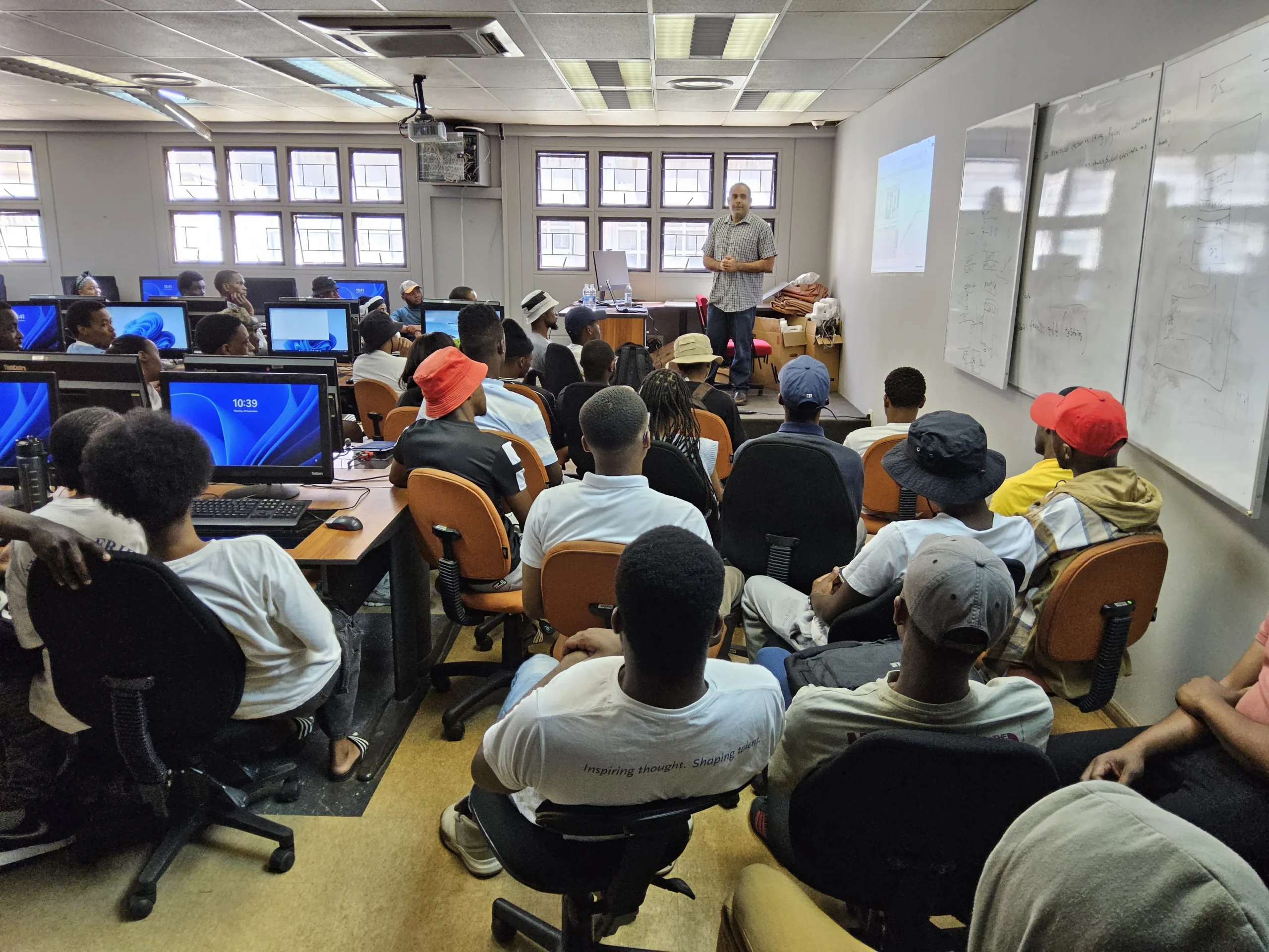 Saba Rahimi inspires VUT students on IT career readiness