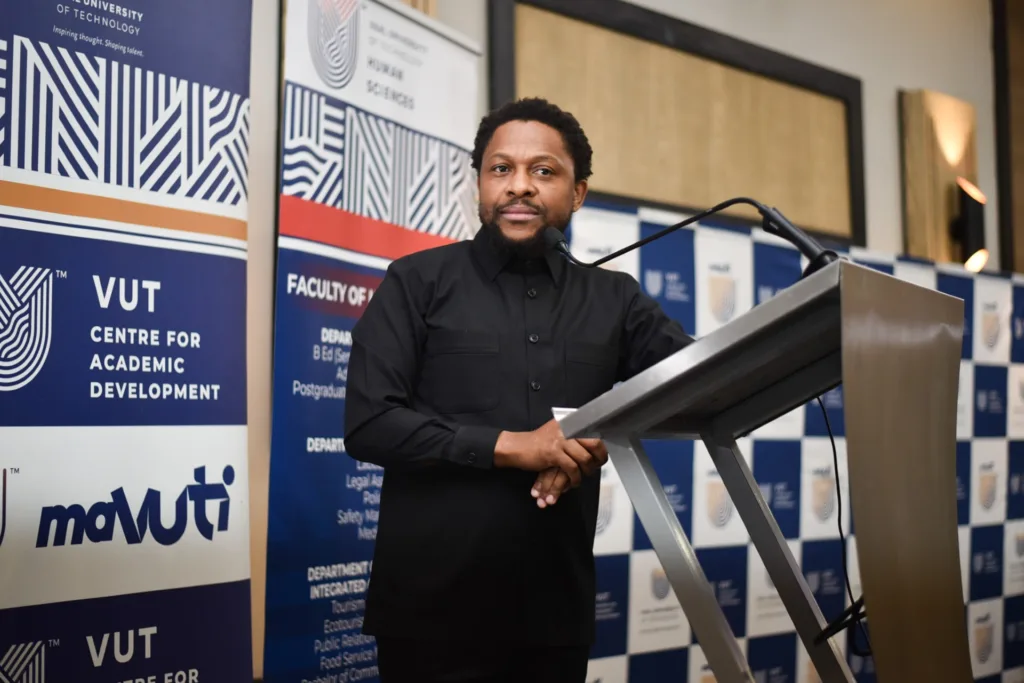 Dr Mbuyiseni Ndlozi at the VUT 2025 Gala Dinner emphasised the transformative role of education in nurturing freedom, critical consciousness, and social justice