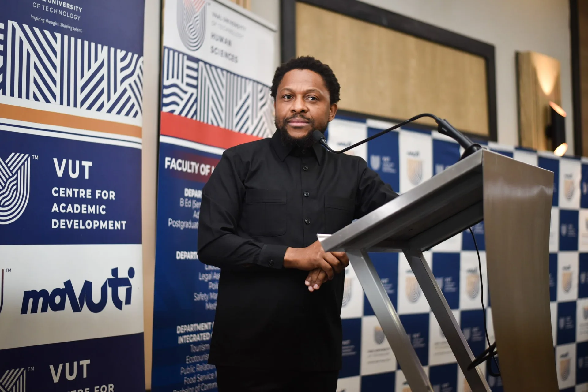 Dr Mbuyiseni Ndlozi at the VUT 2025 Gala Dinner emphasised the transformative role of education in nurturing freedom, critical consciousness, and social justice