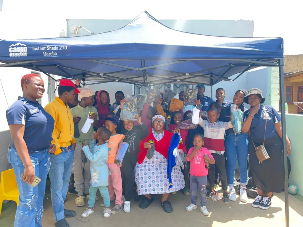 VUT students spread hope at Kgahliso Children’s Home