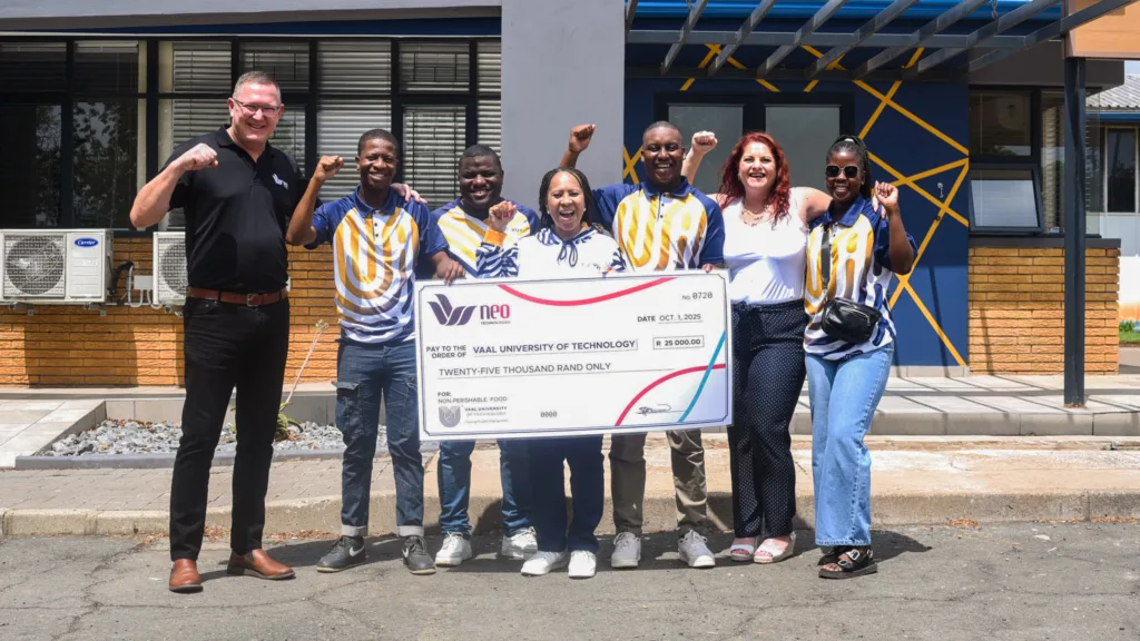 Neo Technologies sponsorship brings hope to VUT students