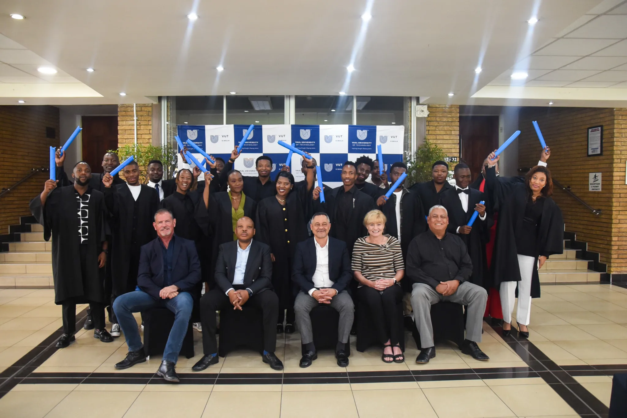 VUT celebrates graduates of the ICT SMME cell phone repair programme Programme graduates