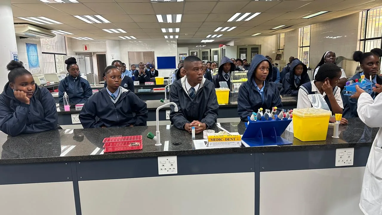 Jet Nteo Secondary School learners explore future career pathways at VUT