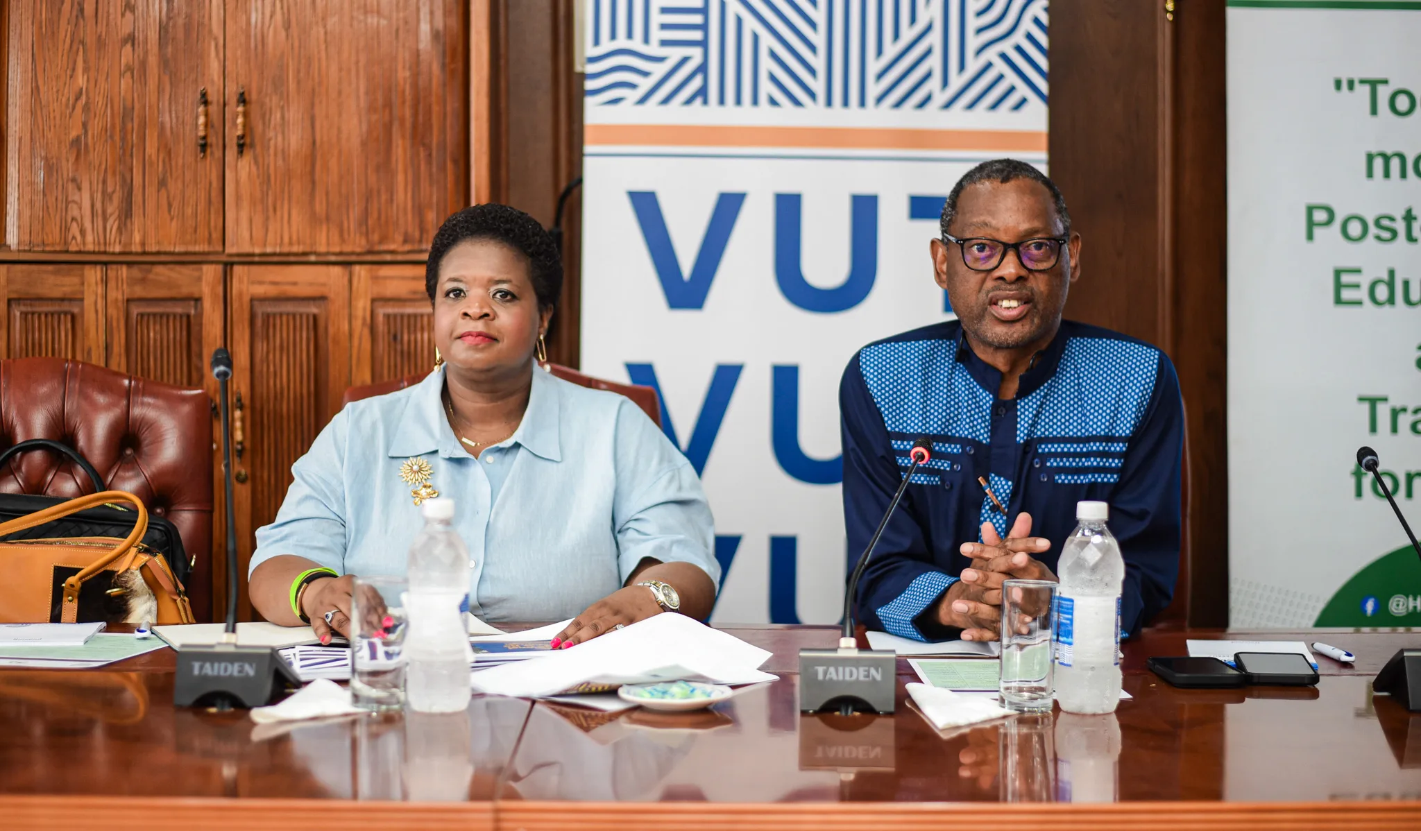 Deputy Minister commits funding support for 50 underprivileged learners during VUT oversight visit