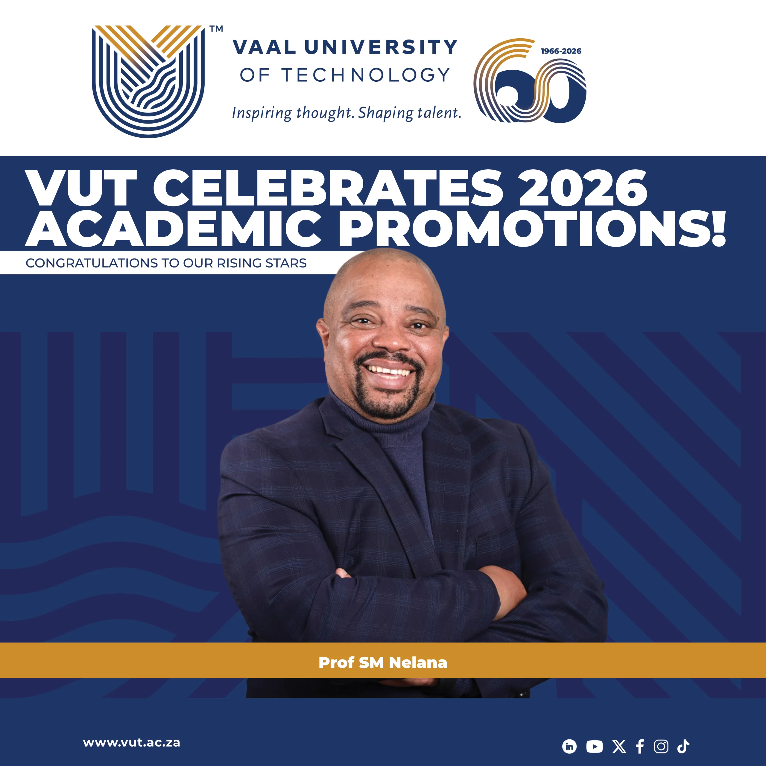 From Scholar to Research and Innovation Leader: Prof Simphiwe Nelana’s Journey to Associate Professor