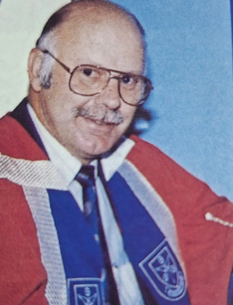 Professor Pieter du Plessis - Rector 1992-1996