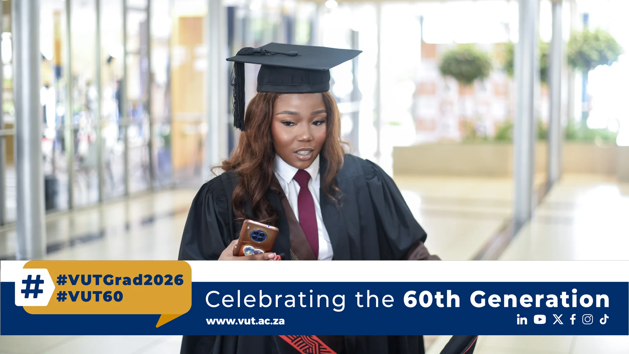 VUT’s 60th generation welcomes first ever Communication Studies graduates as a new era begins