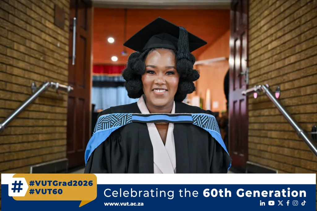 Ms Nomonde Mdlokovana – Vaal University of Technology Meet Ms Nomonde Mdlokovana, a master’s graduate in Supply Chain Management at VUT, whose research on sustainability and reverse logistics reflects the University’s 60th milestone season