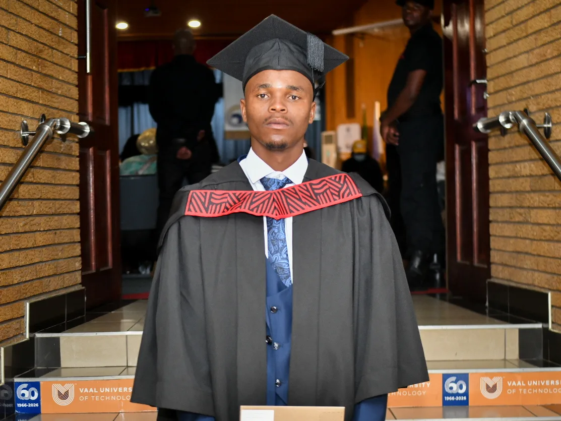 Pardon Gerald Khobane – Vaal University of Technology From the court to the classroom: Pardon Gerald Khobane graduates during VUT’s 60th year