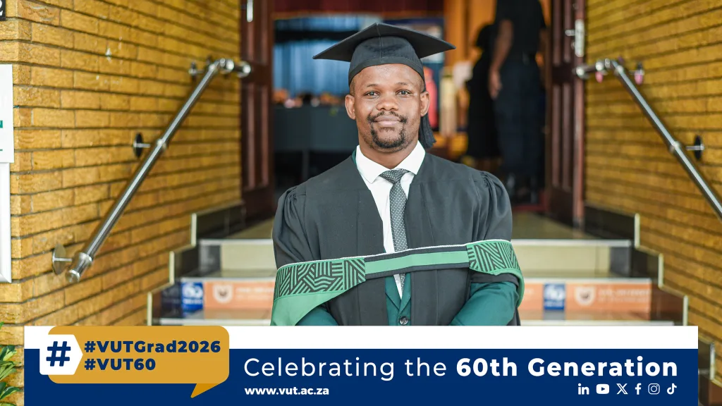 Thabisang Lekalakala – Vaal University of Technology Thabisang Lekalakala earns a cum laude master’s degree in mechanical engineering at VUT