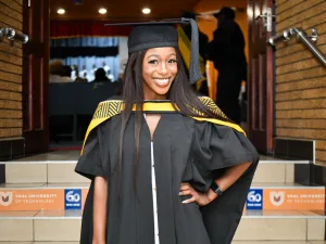 Thembhela Xaba – Vaal University of Technology From “adventure” to triumph: Thembela Xaba’s journey of faith, resilience and a master’s dream fulfilled