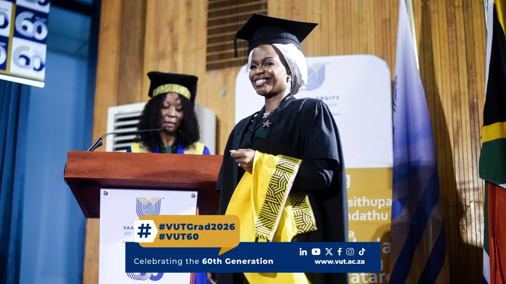 Tlou Moshi – Vaal University of Technology She chose discipline: Tlou Moshi’s journey to a cum laude master’s degree