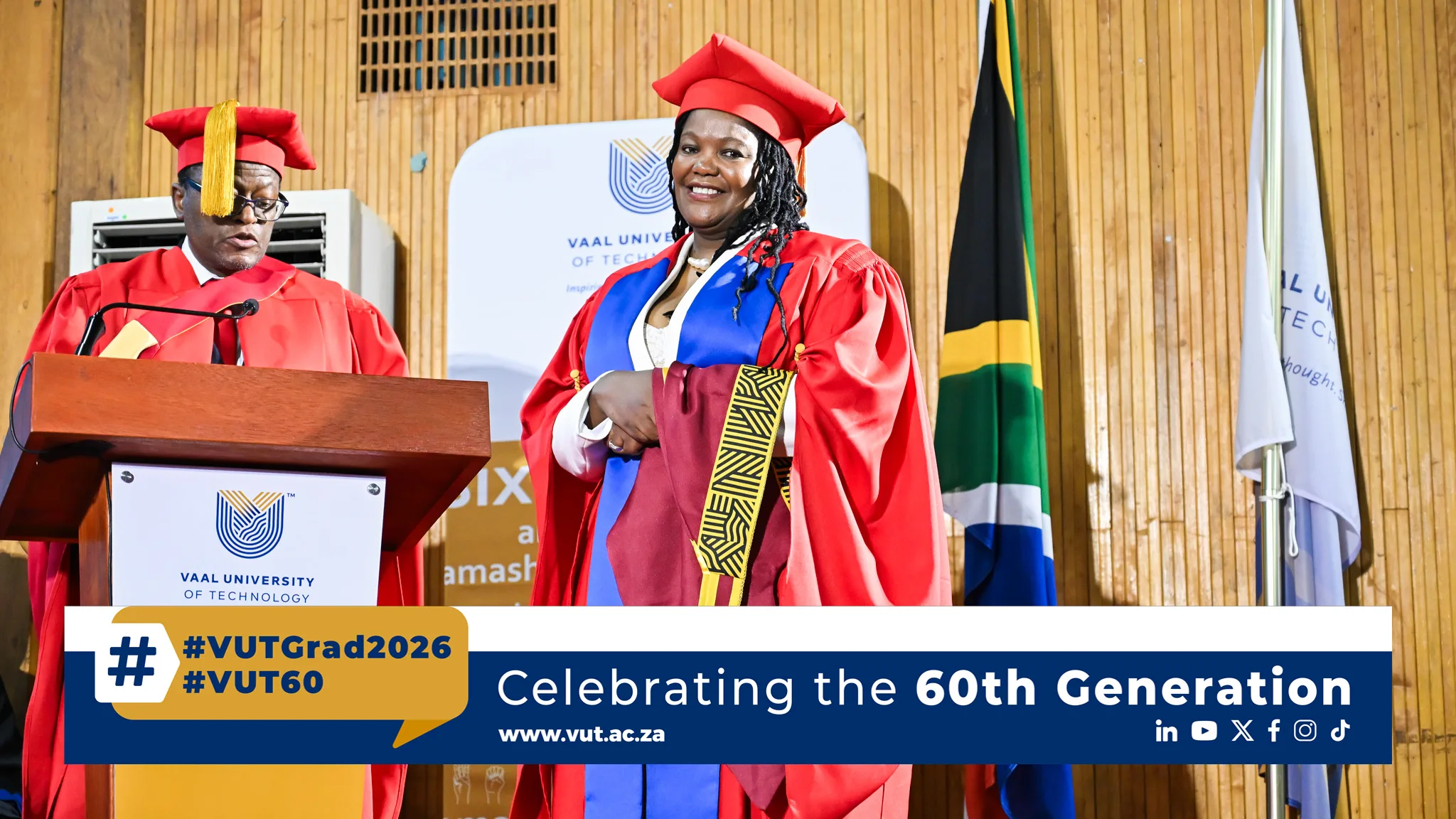 Tebogo Mmamoraga Deborah Chauke earns her PhD in Chemistry from the Vaal University of Technology, advancing sustainable wastewater treatment, leading in industry, and empowering future scientists