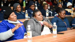 VUT empowers employees – Vaal University of Technology – Vaal University of Technology VUT hosted the Basebetsi Buang wellness workshop to empower employees, address workplace challenges and promote wellbeing through engagement.