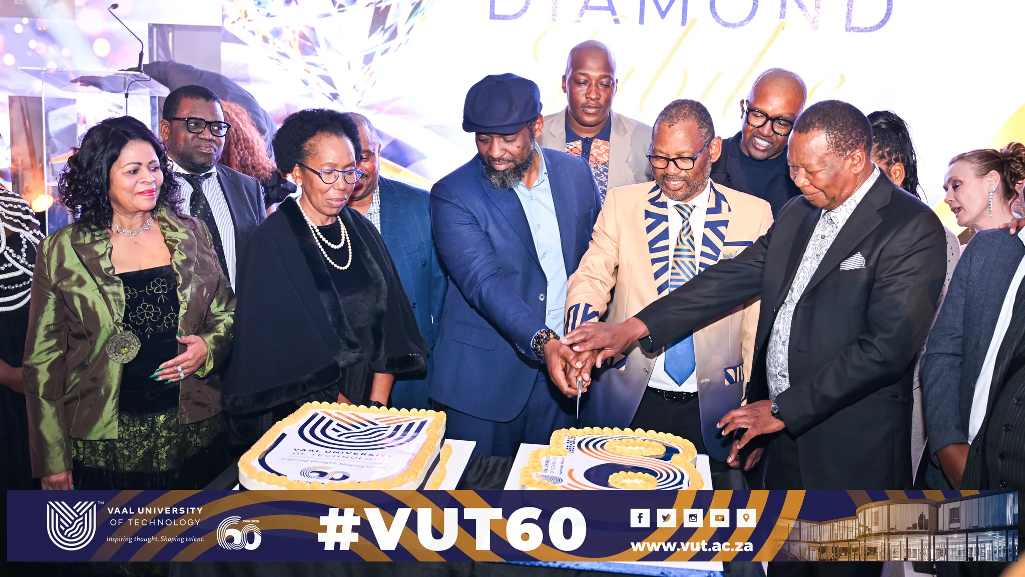 "VUT celebrates 60 years of excellence, reflecting on highlights from its Diamond Jubilee Gala Dinner, Minister Buti Manamela’s keynote address and Strategy 2033+."