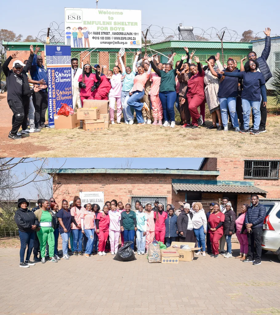 Applied Outrich 2 – Vaal University of Technology Faculty of Applied and Computer Sciences staff and students gave back to communities across the Vaal.