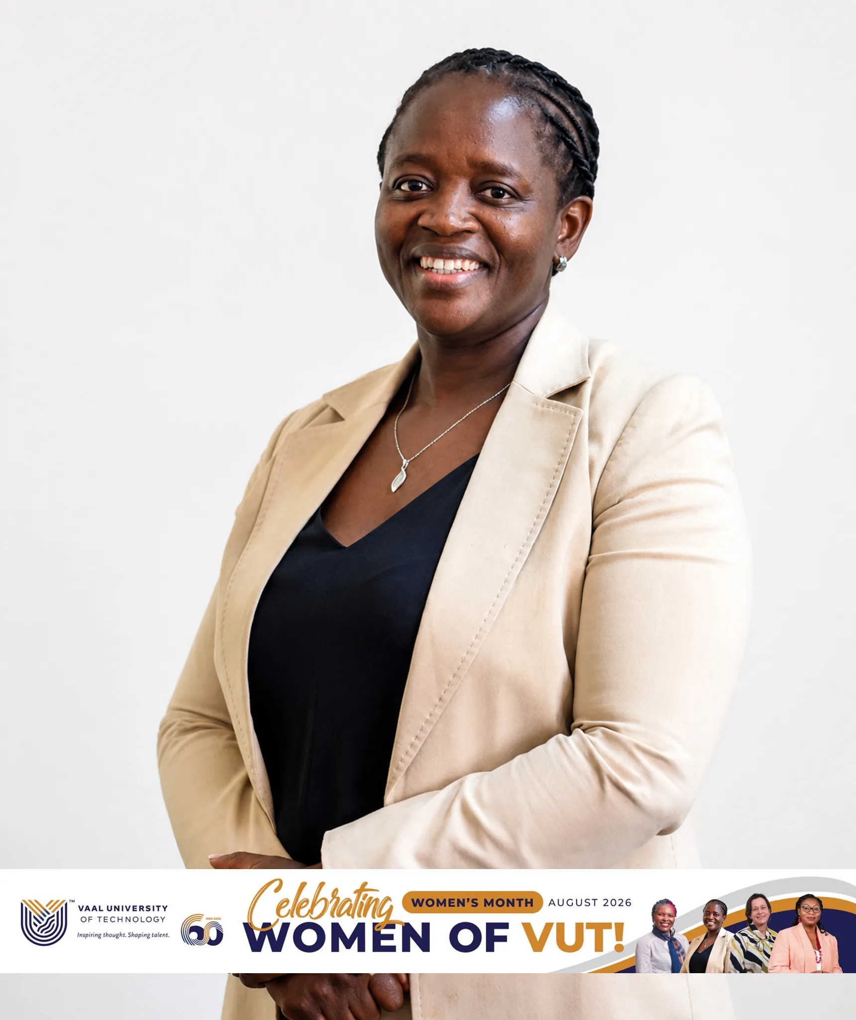 CFO – Vaal University of Technology – Vaal University of Technology Ms Nthanyi Dhumazi, VUT Chief Financial Officer (CFO) — championing equality, confidence and meaningful contribution beyond gender