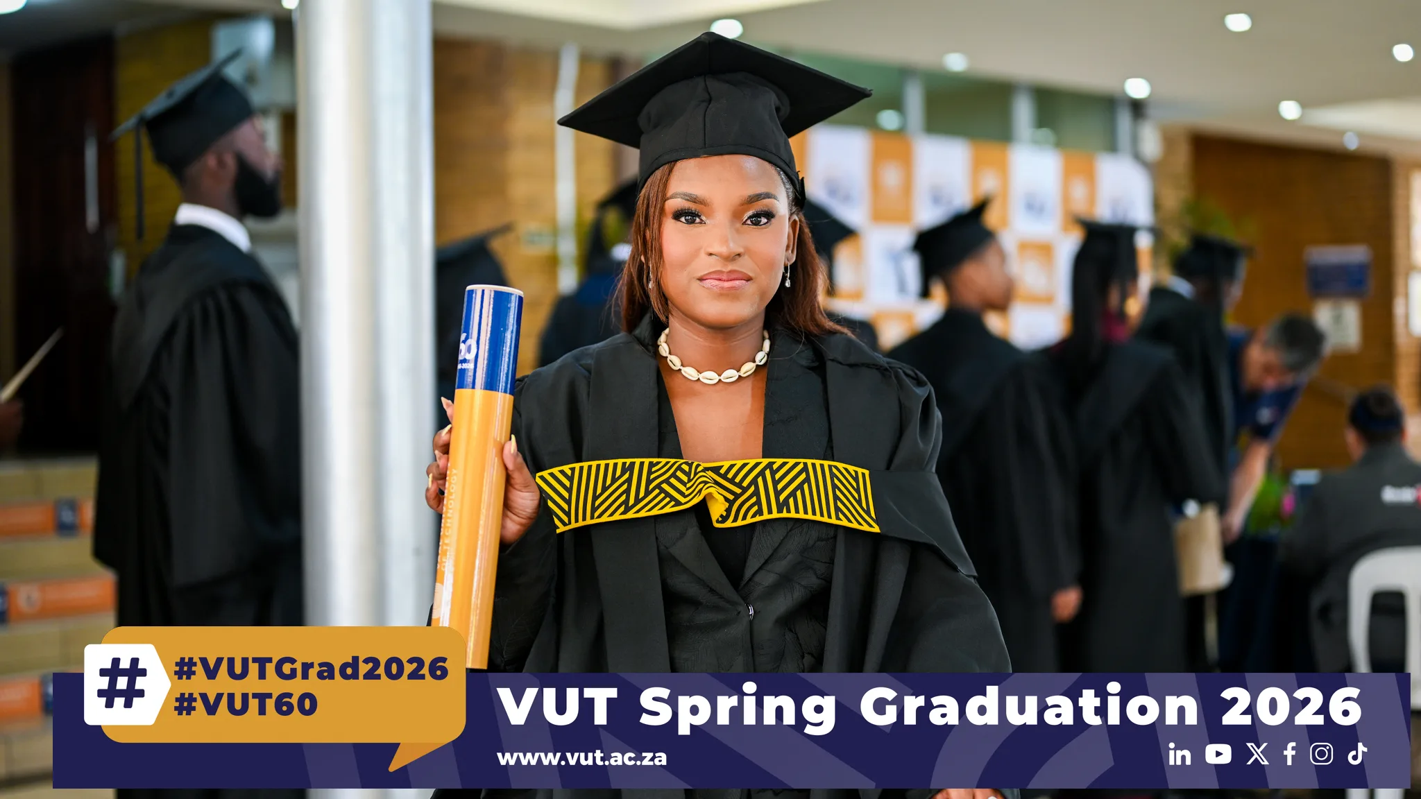 From a dream to a proud reality! Angel Pholoso Malele graduates with a Diploma in Information Technology, overcoming challenges along the way. Her journey is a powerful reminder that resilience can turn dreams into achievements.