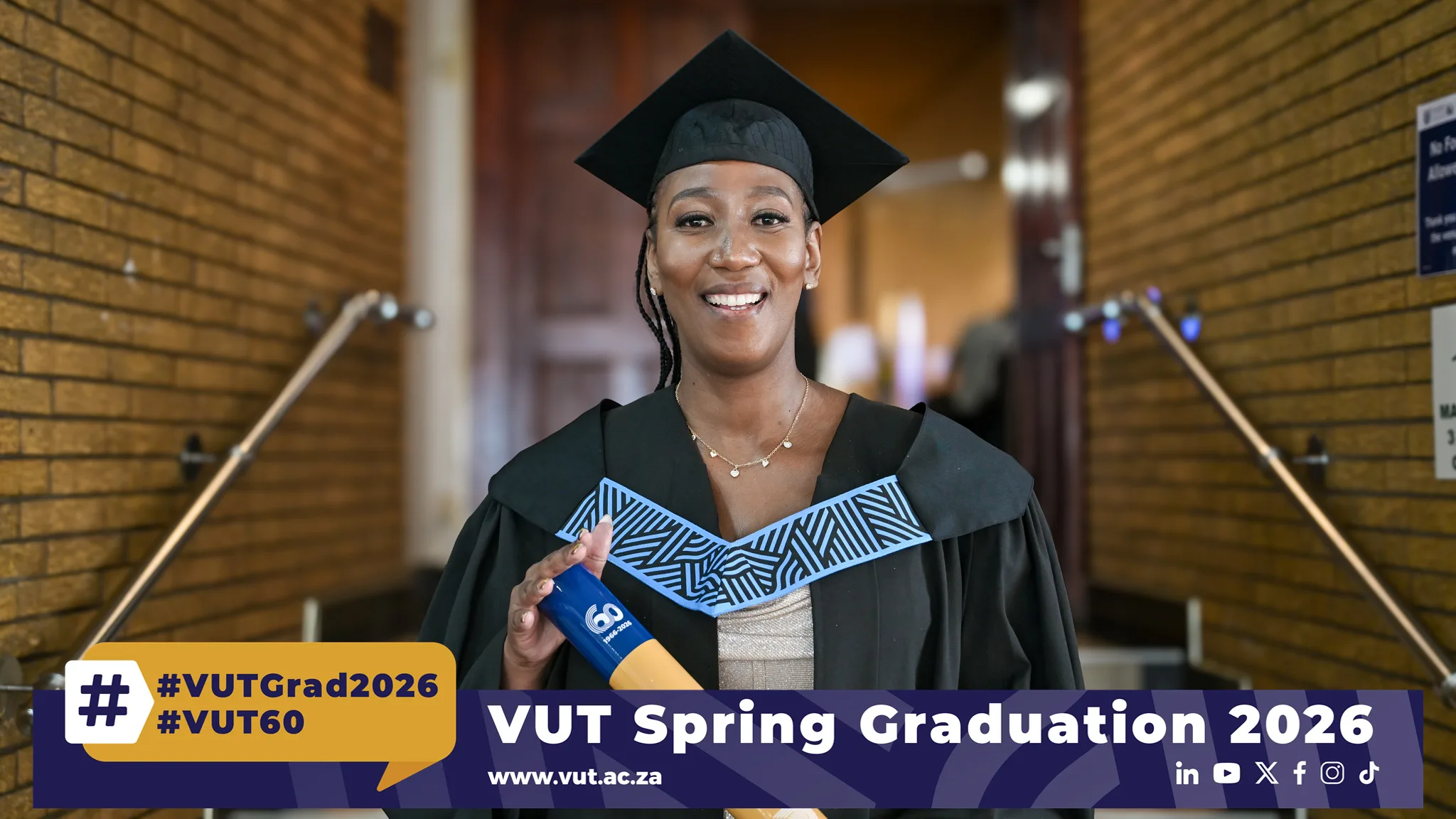 Ms Motsokoane Elisa Malema – Vaal University of Technology – Vaal University of Technology Ms Motsokoane Elisa Malema, a VUT staff member, proudly graduates in Human Resource Management while balancing full-time employment and her studies.