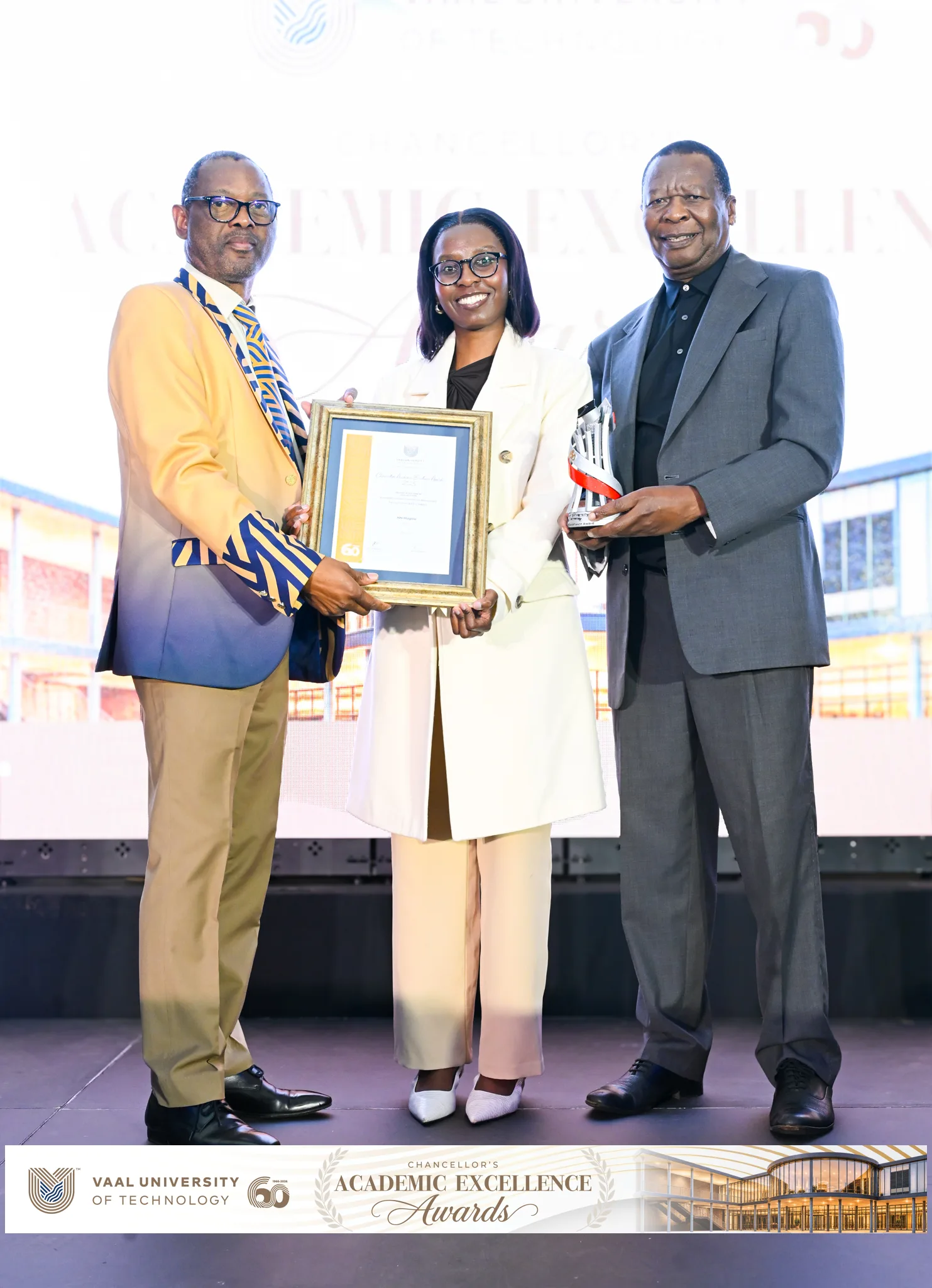 Ms Nombulelo Magele celebrates an impressive 81.33% average and multiple honours for her Advanced Diploma in Food Service Management, marking a journey of dedication and academic excellence