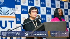 Prof Nyna Amin – Vaal University of Technology – Vaal University of Technology Prof Nyna Amin challenges universities to look beyond global rankings and embrace their role as active partners in addressing society’s social and economic challenges.
